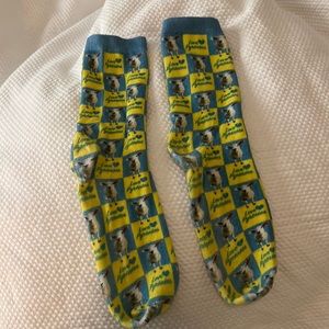 Wool “Love Pyrenees” Sheep Socks